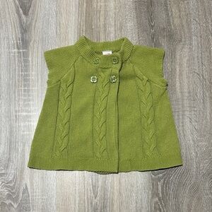 Gymboree Olive Green Knit Vest for Kids